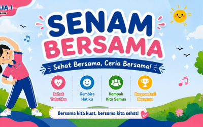 Semangat Pagi! Siswa dan Guru Kompak Senam Bersama Setiap Hari Jumat