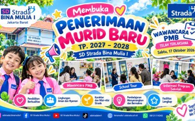 Yuk, Bergabung Bersama Strada! PMB SD Strada Bina Mulia I Tahun Pelajaran 2027–2028 Resmi Dibuka