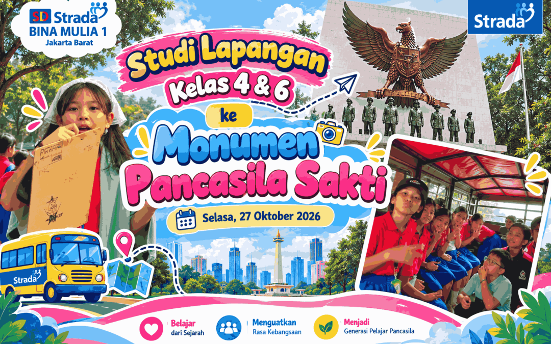 Menelusuri Jejak Sejarah, Menumbuhkan Semangat Pancasila: Studi Lapangan Kelas 4 dan 6 SD Strada Bina Mulia I